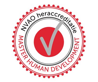 Logo NVAO heraccreditatie Master Human Development.