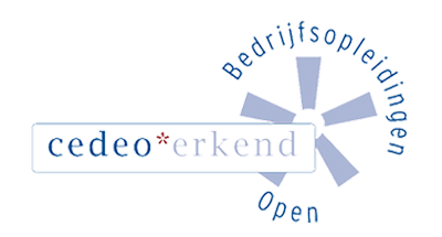 Logo CEDEO erkend bedrijfsopleidingen Open