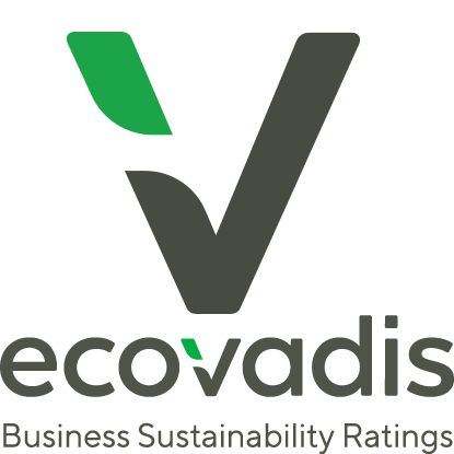 Logo Ecovadis, Business Sustainability Ratings